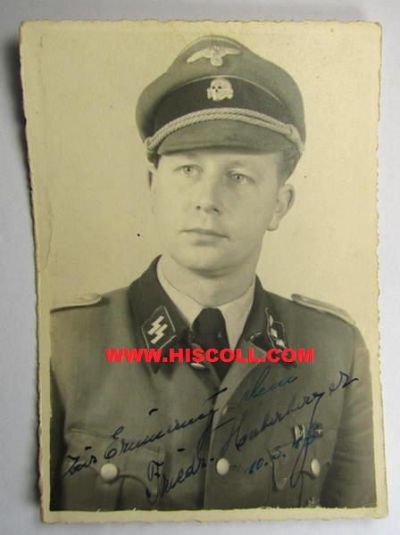 Post-card sized Waffen-SS picture