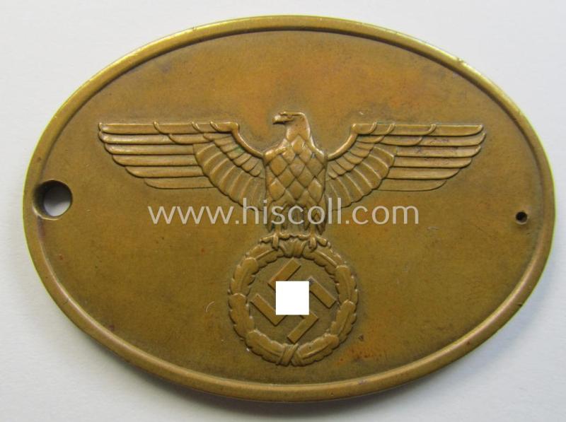 Dienstmarke: 'Staatliche Kriminalpolizei'