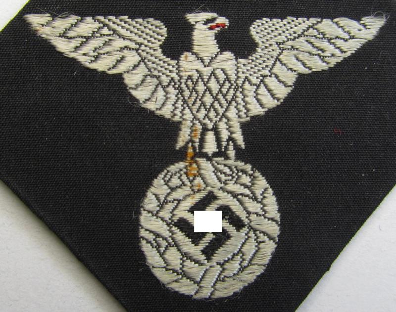 Early-period - and truly scarcely encountered! - so-called: 'N.S.D.A.P.'-related, trade- ie. special-career-patch ie. 'Raute' (ie. 'Laufbahn- o. Tätigkeitsabzeichen') as was specifically intended for usage by a: 'Politischen Leiter o. Amtswalter'