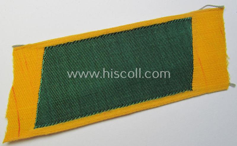 Superb - and fully matching! - pair of (entirely!) 'BeVo'-woven, EM-type 'Ostvölker' collar-tabs, as were intended for a: 'Armenischer'-volunteer within the 'Deutsche Wehrmacht' (ie. 'Soldat o. Schütze' within the: 'Armenisches Legion')
