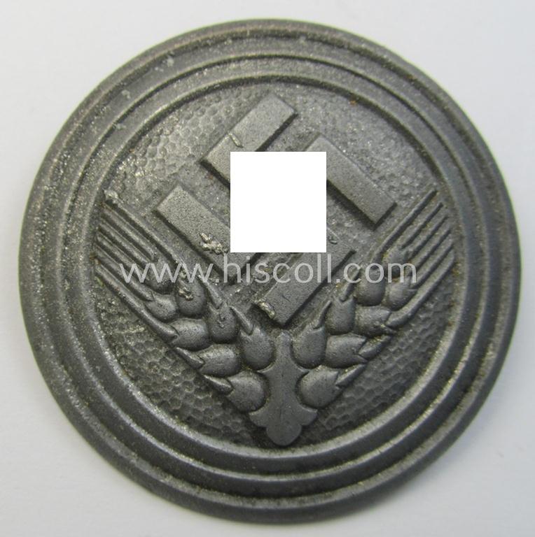 Attractive, 'Reichsarbeitsdienst der weiblichen Jugend' (or: RADwJ ie.: Womens Labor Service) so-called: 'Brosche für Kameradschaftsältesten' being a clearly maker- (ie. 'B'-) marked and/or: '1941'-dated example