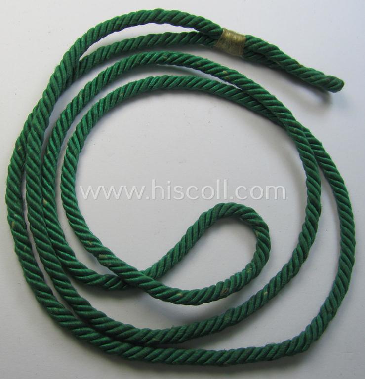 Attractive - and actually scarcely encountered! - so-called: BDM/JM 'leaders-lanyard' (ie. 'Führerinnenschnur') as was intended for usage by a: 'Mädelscharführerin u./o. Jungmädelscharführerin'