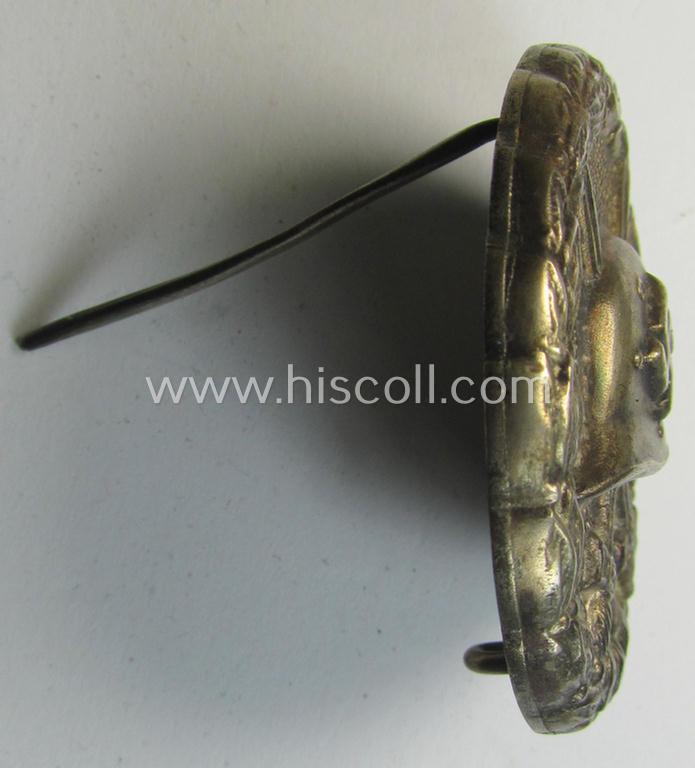 Superb - and rarely seen! - example of a silver-class- (and/or early-type!) silver wound-badge (ie.: 'Verwundeten Abzeichen in Silber'), being a very detailed- and/or 'Extra Qualität' so-called: 'Spanish Civil-War'-pattern