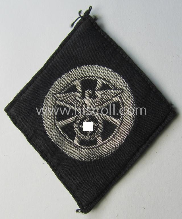 Attractive, N.S.K.K. (or: 'National Socialistisches Kraftfahr Korps') so-called: 'Kraftfahrraute des 1. Model' (or:  'drivers'-diamond' of the first pattern) that still retains its 'RZM'-etiket and that comes in an overall very nice condition