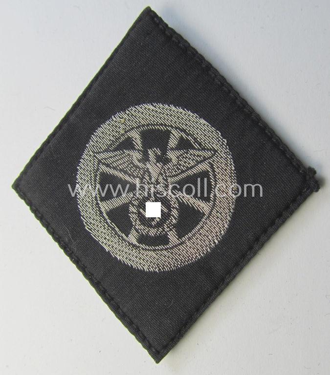 Attractive, N.S.K.K. (or: 'National Socialistisches Kraftfahr Korps') so-called: 'Kraftfahrraute des 1. Model' (or: 'drivers'-diamond' of the first pattern) that still retains its 'RZM'-etiket and that comes in an overall very nice condition