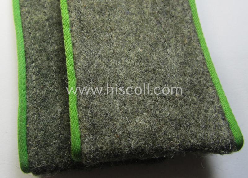 Attractive - matching and just minimally used! - pair of later-war-period, WH (Heeres) so-called: 'M44'-styled ie. 'simplified', enlisted-mens'-type shoulderstraps as was intended for a: 'Soldat eines Panzergrenadiere-Rgts.'