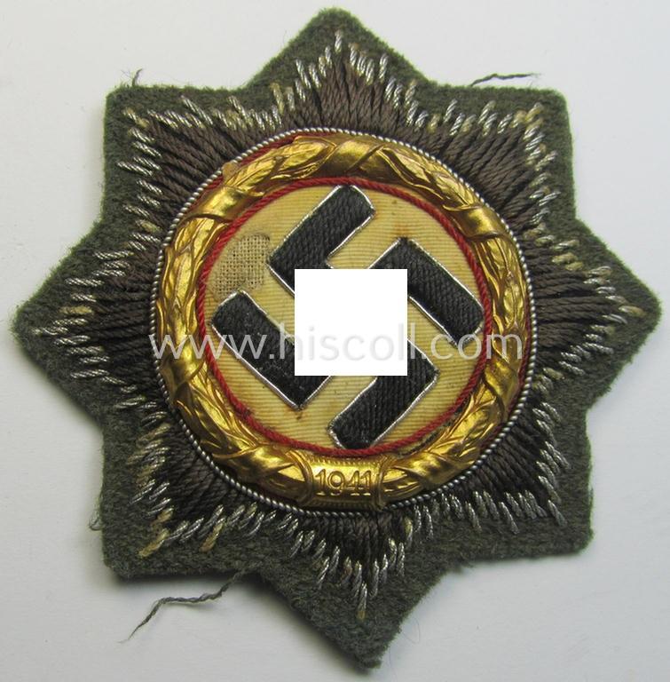 WH (Heeres o. Waffen-SS) 'Deutsches Kreuz im Gold' (ie. DKiG or German Cross in gold)