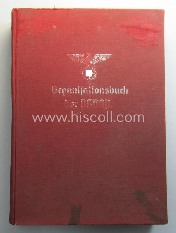 'Organisationsbuch der N.S.D.A.P.' - 2nd edition, '1936'