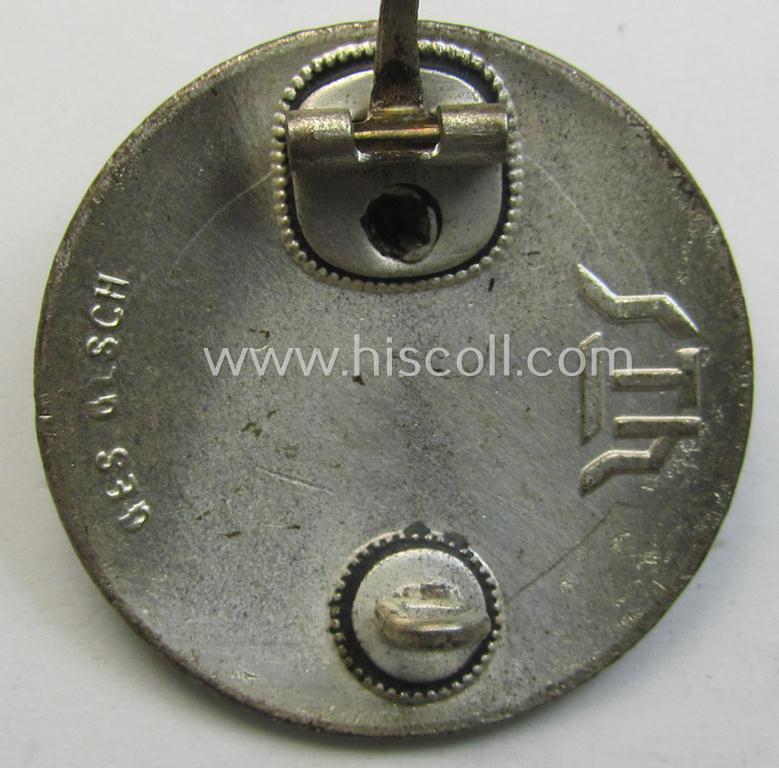 Superb, enamelled lapel-pin: 'Der Stahlhelm' - Bund der Frontsoldaten (Sta) - Eintrittsabzeichen 1932' being a non-engraved example that comes in an overall very nice- (and/or fully undamaged!), condition