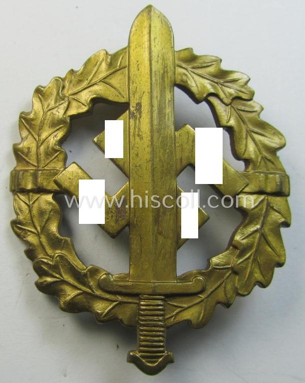 'SA Sportabz. in Bronze' being a nicely (and unusually!) maker- (ie. 'Bonner Kunstabz. Bedarf - Bonn/Rh.'-) marked example that bears a unique, stamped bearers-numeral that reads: '146249'