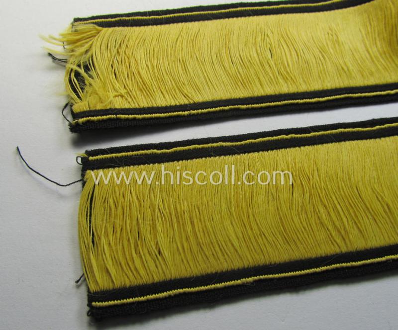 Attractive, 'DRB' (ie. 'Deutsche Reichsbahn') cuff-title (ie. 'Armbinde') as executed in 'BeVo'-weave-pattern entitled: 'Wehrmacht-Verkehrsdirektion Brüssel' (being a presuambly never worn example that comes in a 'virtually mint' condition)