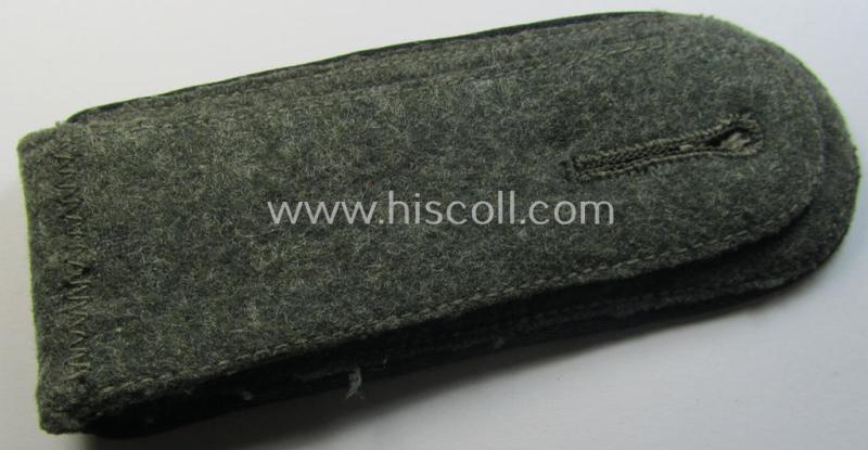 Single, WH (Heeres) NCO-type shoulderstrap: 'Stabsfeldwebel o. Spiess einer Pionier-Abts.'