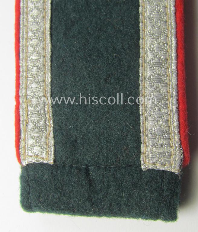 Single, WH (Heeres) NCO-type shoulderstrap: 'Unterwachtmeister eines (Sturm)Artillerie-Abts.s o. Rgts.'