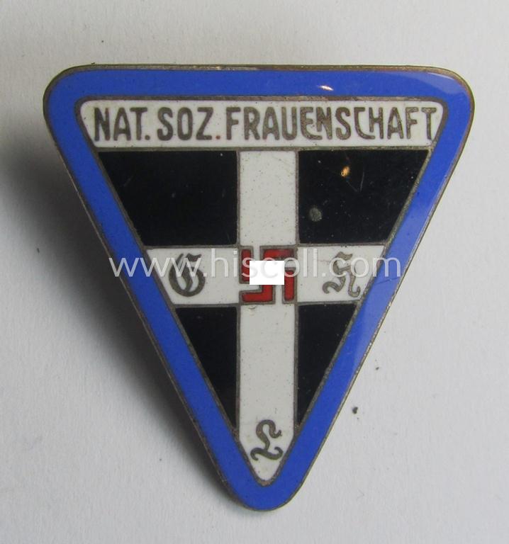 'NS-Frauenschaft'-membership-badge (ie. 'Mitgliedsabzeichen'): 'Mitarbeiterin im Stab einer Ortsgruppe'