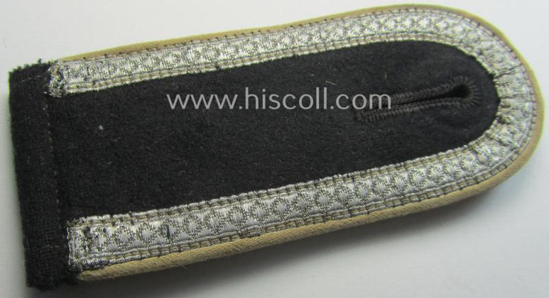 Single, Waffen-SS NCO-type shoulderstrap: 'SS-Unterscharführer' who served within the: 'SS-Infanterie-Truppen'