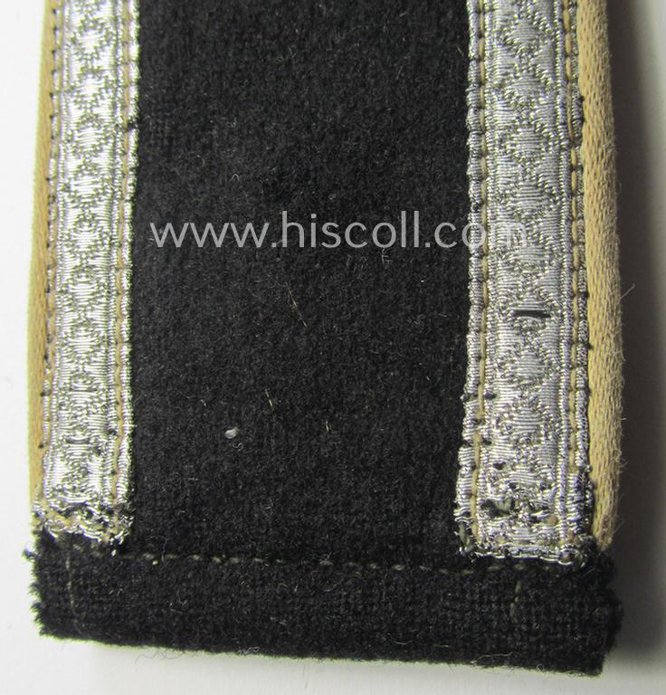 Single, Waffen-SS NCO-type shoulderstrap: 'SS-Unterscharführer' who served within the: 'SS-Infanterie-Truppen'
