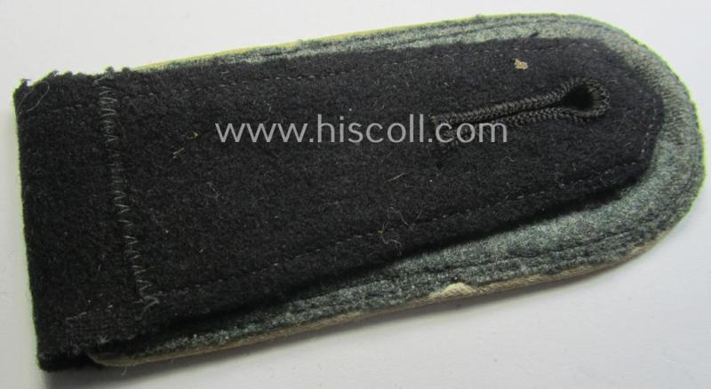 Single, Waffen-SS NCO-type shoulderstrap: 'SS-Unterscharführer' who served within the: 'SS-Infanterie-Truppen'
