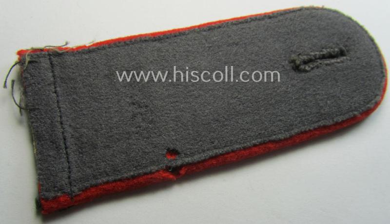 Single, WH (Luftwaffe) 'cyphered', EM-type shoulderstrap: 'Soldat des Flak-Art.-Abtlgs. 12'