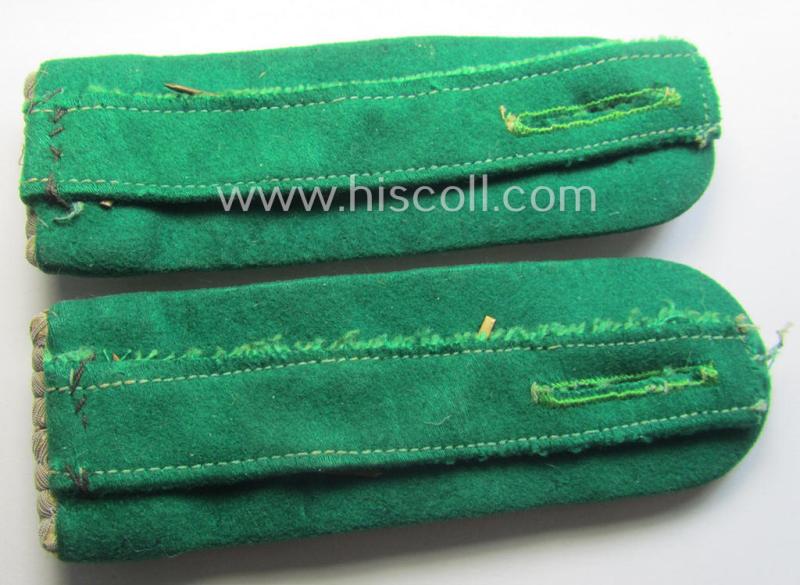 Pair of WH (Heeres) 'cyphered' officers'-type shoulderboards: 'Hauptmann des Jäger-Regiments 24'