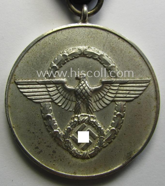 'Polizei-Dienstauszeichnung 3. Stufe' that comes stored in its green-coloured etui