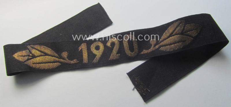 TeNo-cuff-title: 'Traditions TN-Jahresärmelband' - 