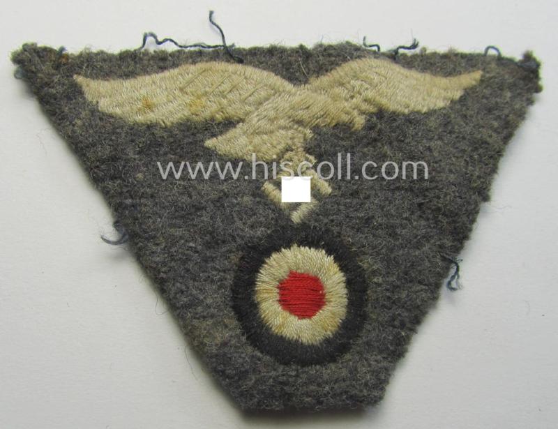 WH (Luftwaffe) so-called: 'M43-pattern'-cap-trapezoid (ie. 'Mützentrapez')