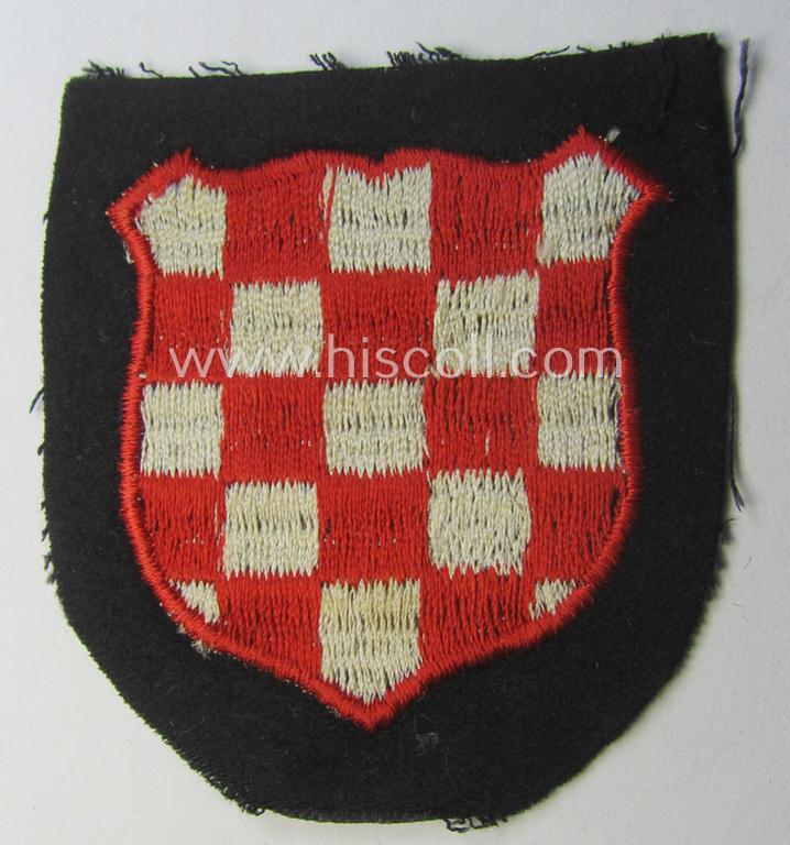 Waffen-SS 'volunteer'-arm-shield: '13. Waffen-Gebirgs-Division der SS 