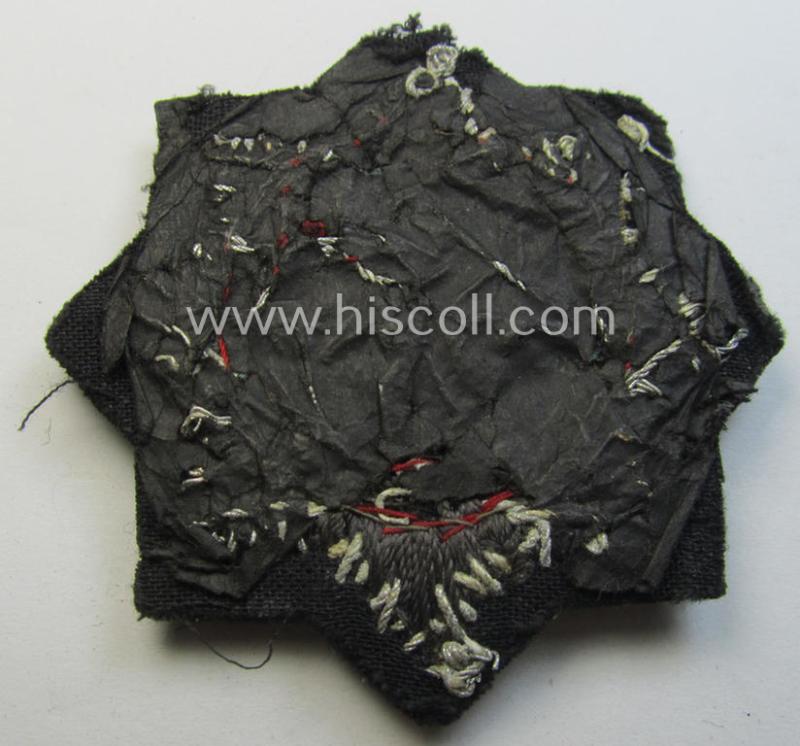 WH (Luftwaffe) 'Deutsches Kreuz im Gold in Stoff' (ie. cloth-based DKiG or German Cross in gold)