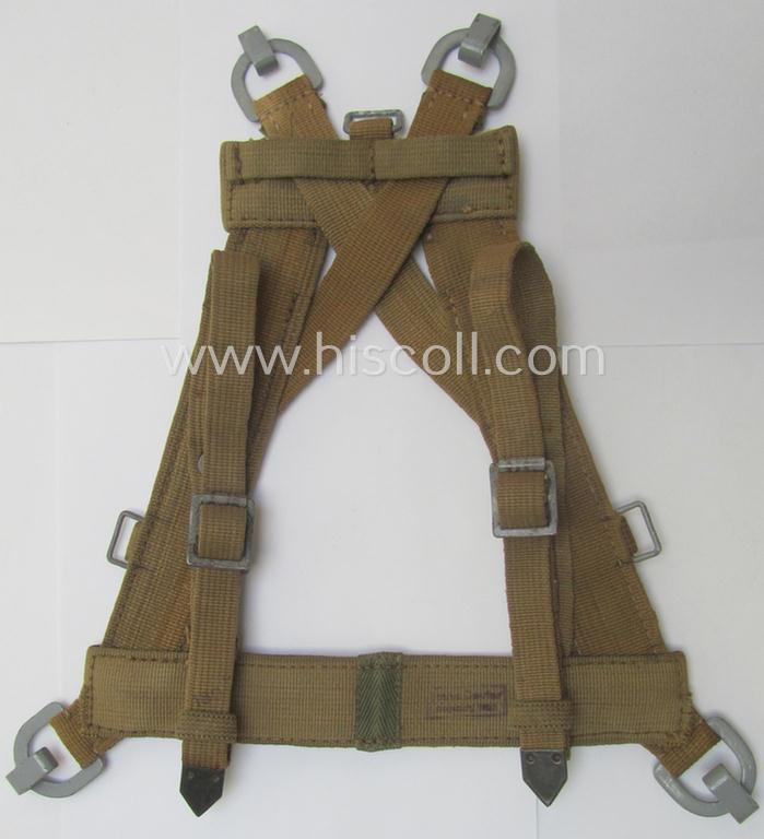 Early- (ie. mid-war-) period, 'all-linnen'-based specific 'tropical-issue'-pattern WH 'A-Rahmen' (ie. 'Gefechts- or 'Sturmgepäck')