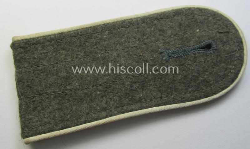 Single, WH (Heeres) later-war period- (ie. 'simplified'- ie. 'M44-'-pattern-) EM-type shoulderstrap: 'Soldat der Infanterie-Trpn.'