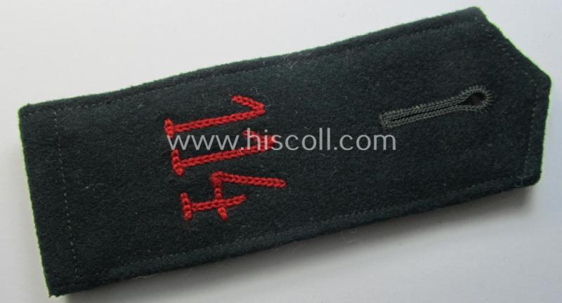 Single, WH (Heeres) EM-type 'cyphered' shoulderstrap: 'Soldat des Artillerie-Regiments 114'