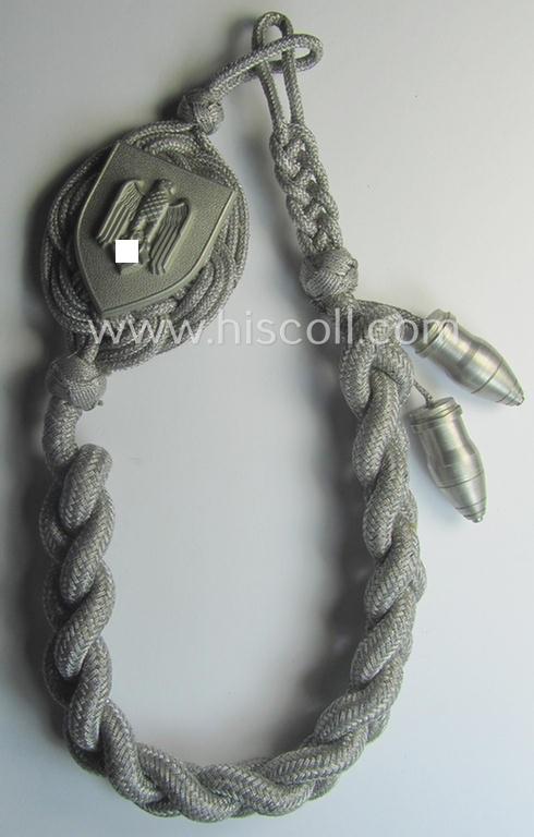 WH (Heeres) 'Schützenschnur - Stufe 7' (of the first pattern) having a double 'shell'-device period-attached