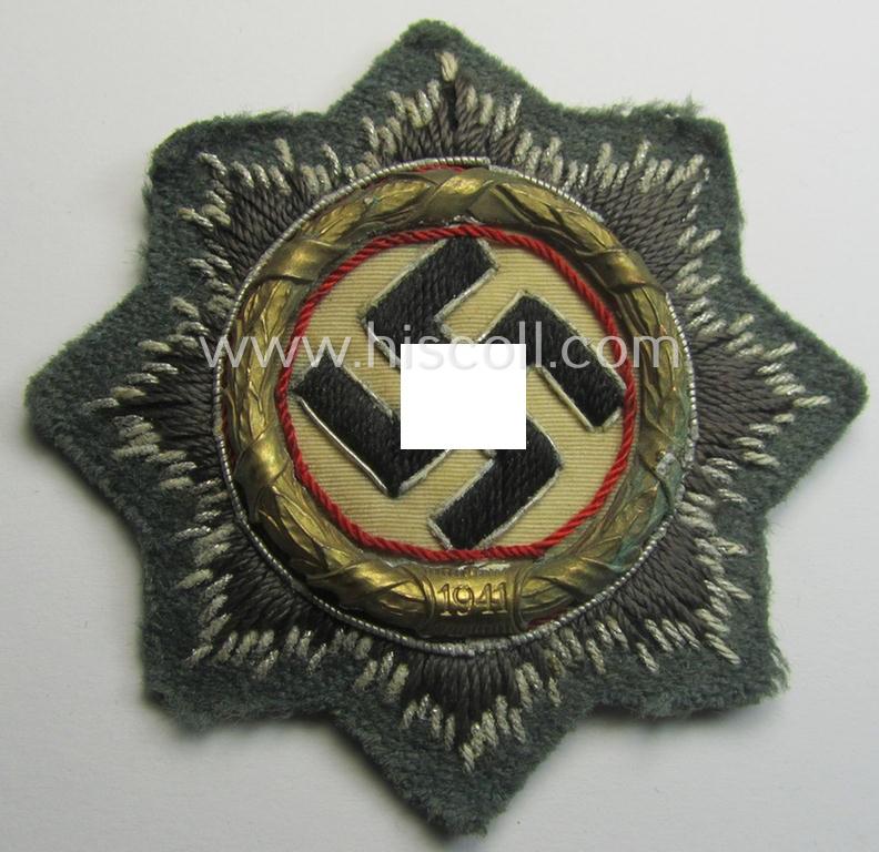 WH (Heeres o. Waffen-SS) 'Deutsches Kreuz im Gold' (ie. DKiG or German Cross in gold)