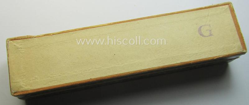 TR-era- (ie. 'Deutsche Wehrmacht'-) related harmonica entitled: 'Wenn wir Marschieren' that came stored in its original and/or carton-based box ie. etui