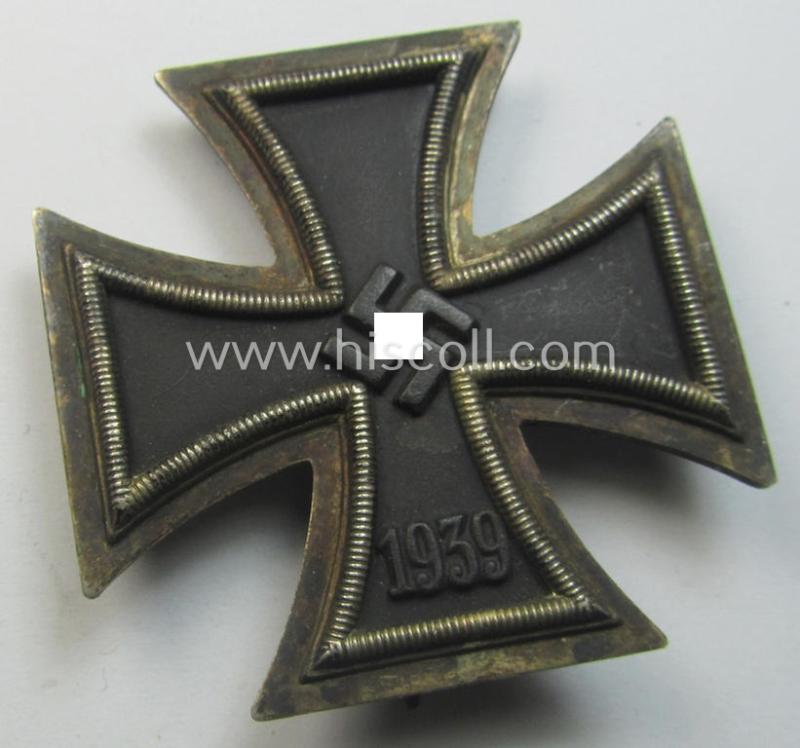 'Eisernes Kreuz 1. Klasse' being a non-maker-marked example by the (desirable!) maker: 'E. Ferdinand Wiedmann'