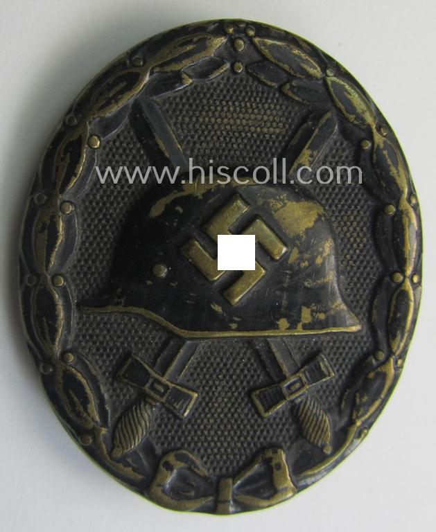 Early-period, black-class wound-badge (or: 'Verwundeten-Abzeichen in Schwarz')
