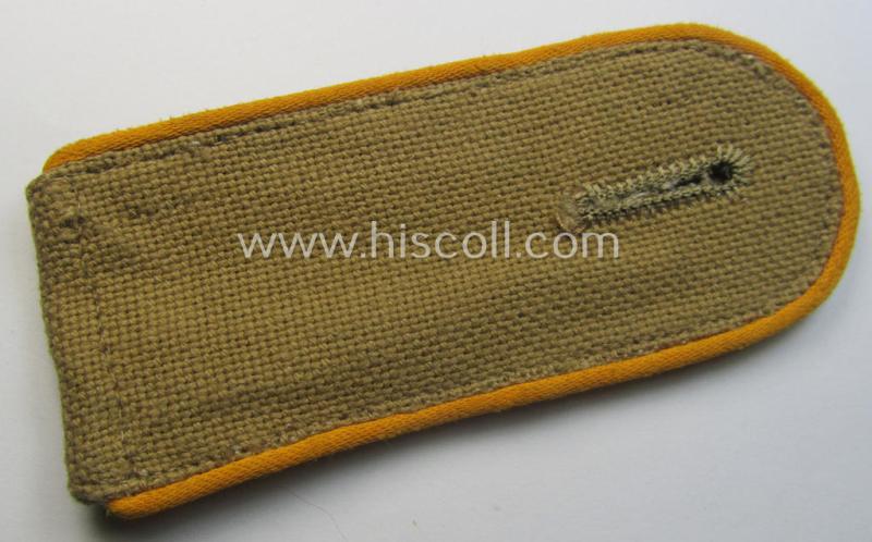 Single, WH (Luftwaffe) tropical-issued, EM-type-shoulderstrap: 'Soldat der Flieger- o. Fj.-Truppen'