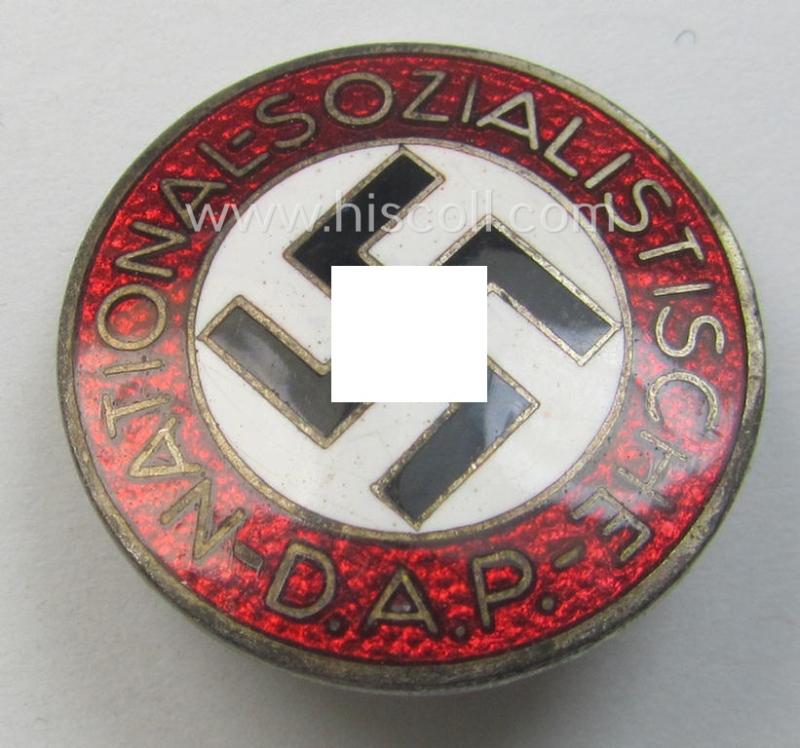 'N.S.D.A.P. - Parteiabzeichen' showing the makers'-designation: 'RzM' and/or: 'M1/42'