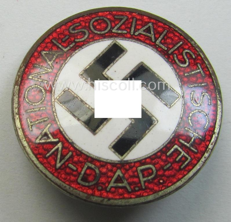 'N.S.D.A.P. - Parteiabzeichen' showing the makers'-designation: 'RzM' and/or: 'M1/127'