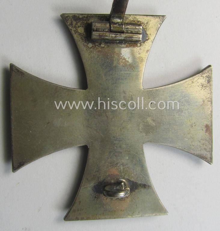 WWI-period 'Eisernes Kreuz 1. Klasse' being a non-converse-shaped example with the makers'-designation: 'KO'