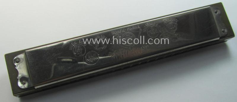 TR-era- (ie. 'Deutsche Wehrmacht'-) related harmonica entitled: 'Wenn wir Marschieren' that comes as recently found