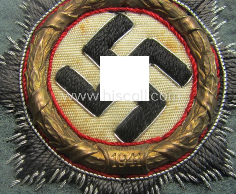 WH (Heeres o. Waffen-SS) 'Deutsches Kreuz im Gold' (ie. DKiG or German Cross in gold)