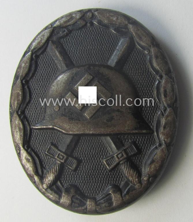 Black-class wound-badge (or: 'Verwundeten-Abzeichen in Schwarz') maker-marked: 'L/56'