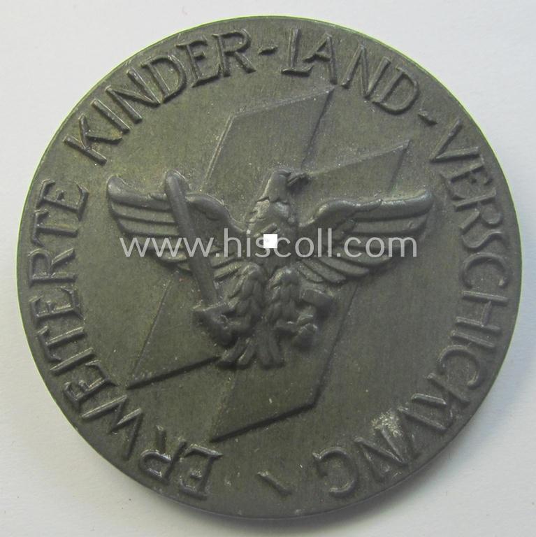 'DJ'- (ie. 'Deutsches Jungvolk'-) related 'award' ie. breast-badge: 'Erweiterte Kinderlandverschickung'
