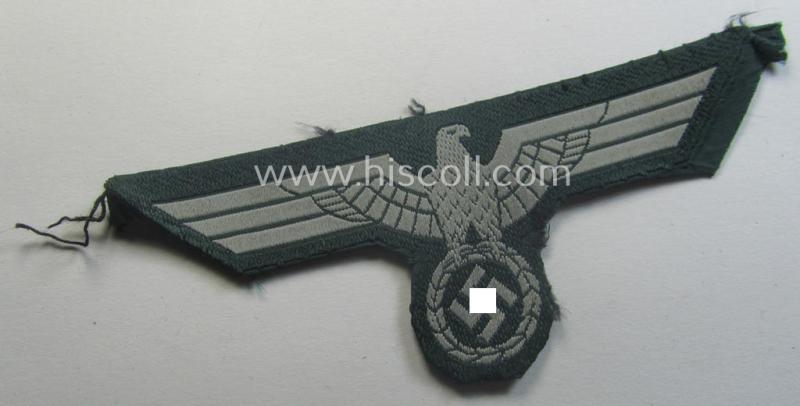 Tunic-removed, WH (Heeres) breasteagle (ie. 'Brustadler für Mannschaften u. Uffz.')