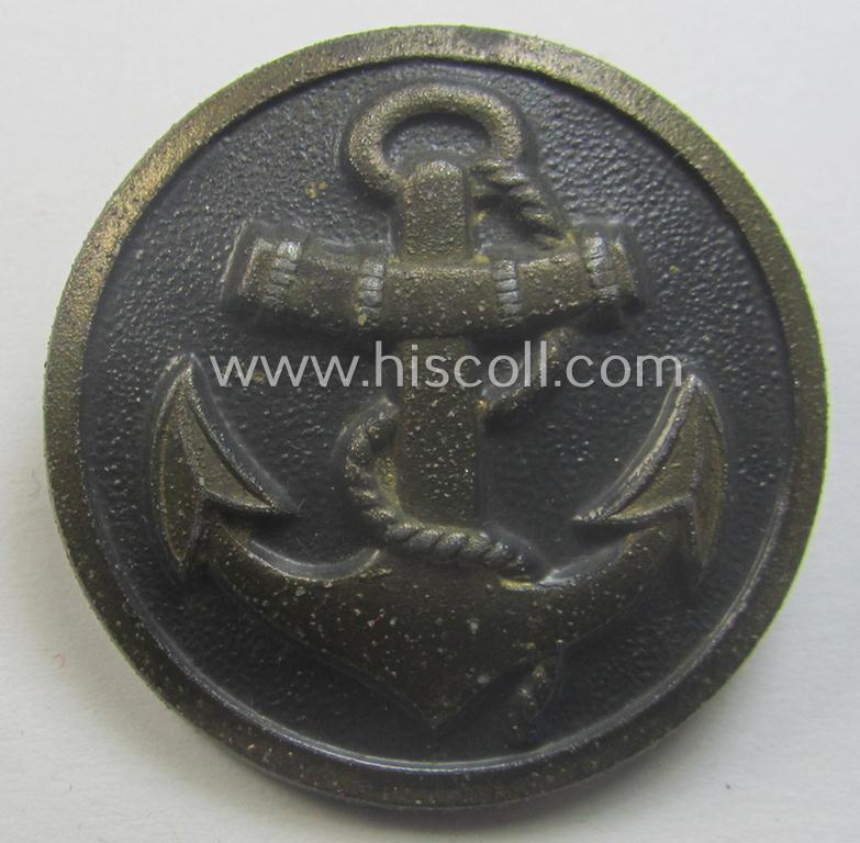WH (Kriegsmarine) specific lapel-pin for female WH naval signal-staff ie. 'Dienstbrosche der Marinehelferinnen'