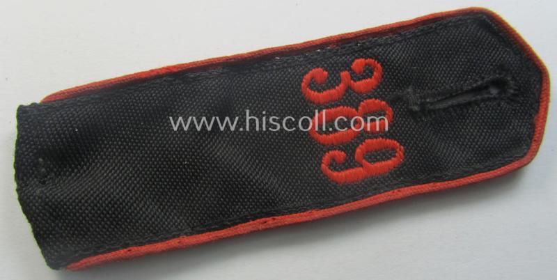 Single, 'Allgemeine-HJ'-shoulderstrap: 'HJ-Junge - Bann 389' (389 = 'Bann Geilenkirchen' situated in the 'Gebiet West Mittelrhein' ie. Köln-Aachen)