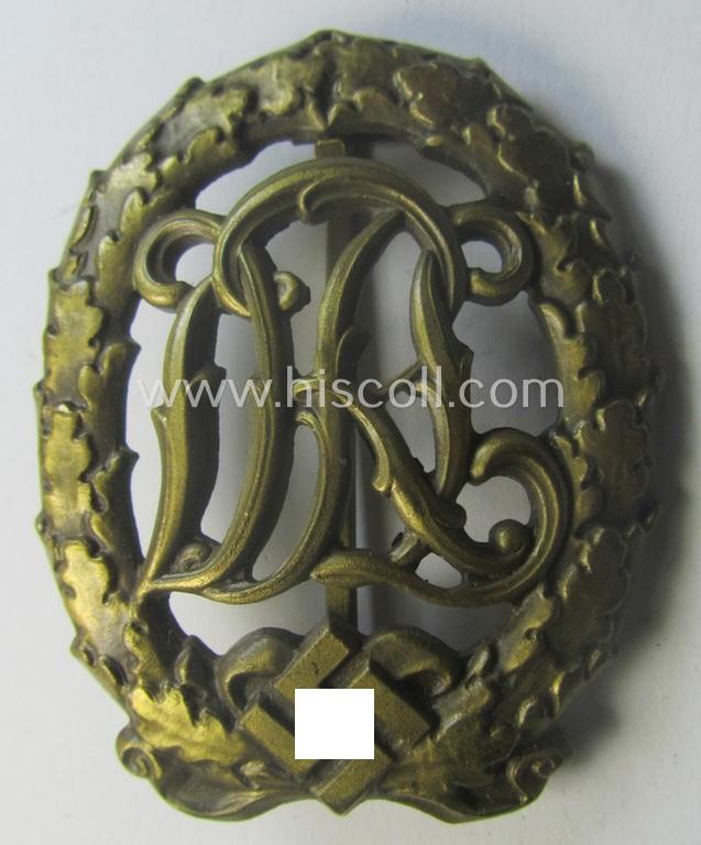 'Reichssportabzeichen DRL in Bronze' by: 'Wernstein'