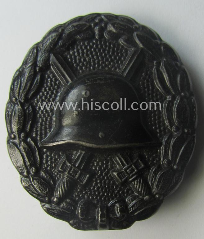 WWI-pattern black-class wound-badge (ie.: 'Verwundeten Abz. in Schwarz')