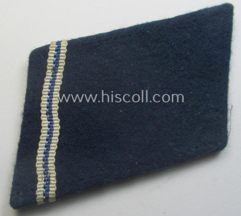 Single, SA (ie. 'Sturmabteilungen') darker-blue-coloured rank-collar-patch (ie. 'Kragenspiegel'): 'SA-Gruppe Hansa o. Hessen'